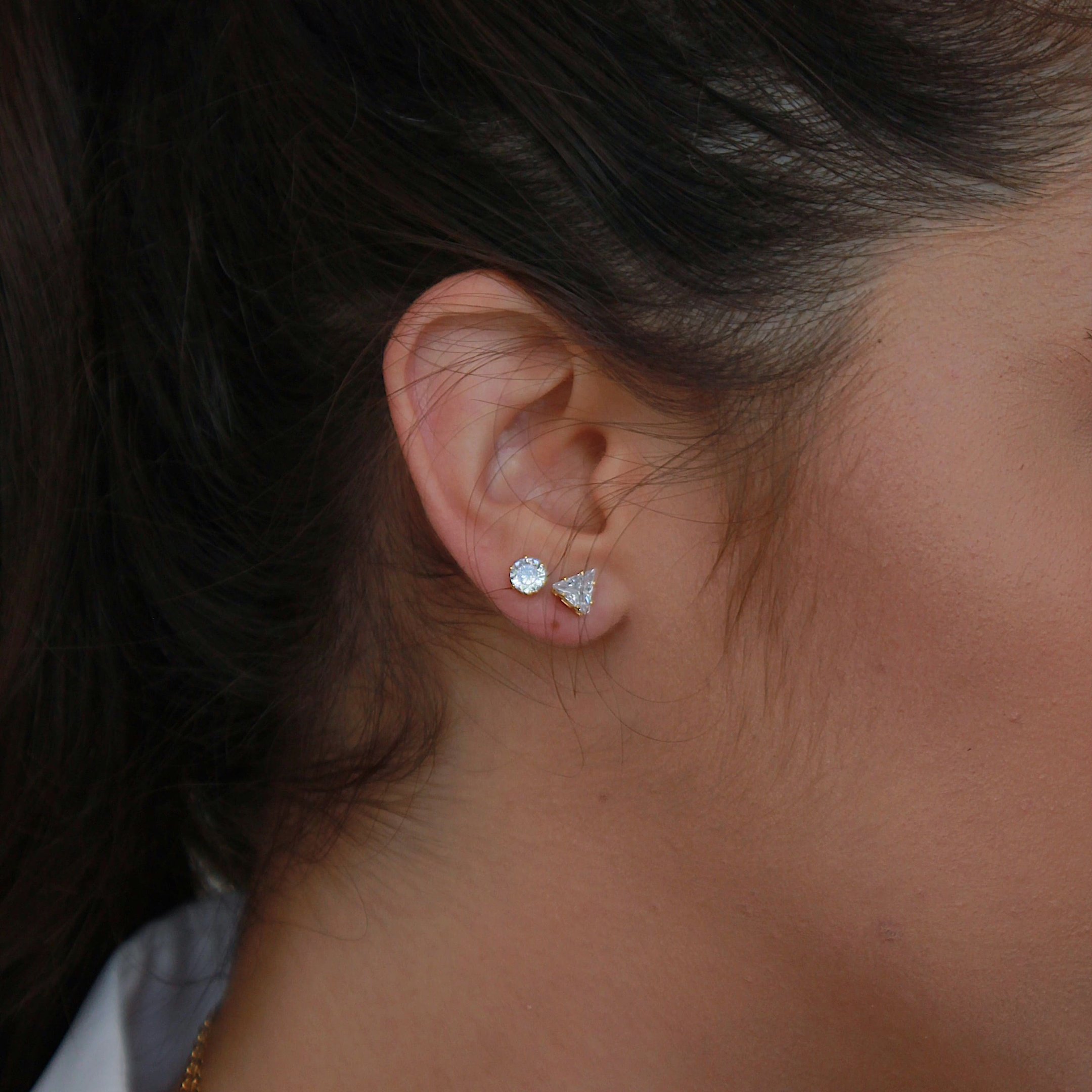 KIT BRINCO PONTO DE LUZ COM TRIANGULO DOURADO FOLHEADO