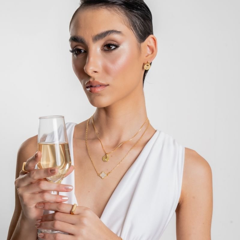 ANEL RETO 5MM AJUSTAVEL BANHADO A OURO 18K