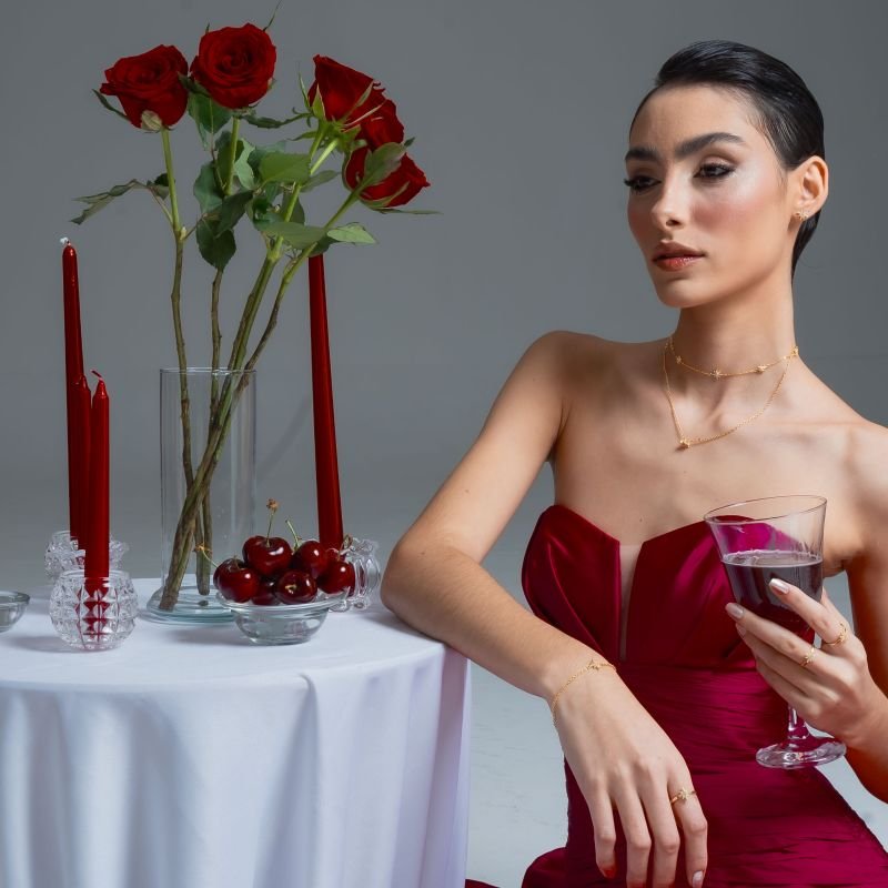 ANEL STARS ZIRCÔNIA BANHADO A OURO 18K