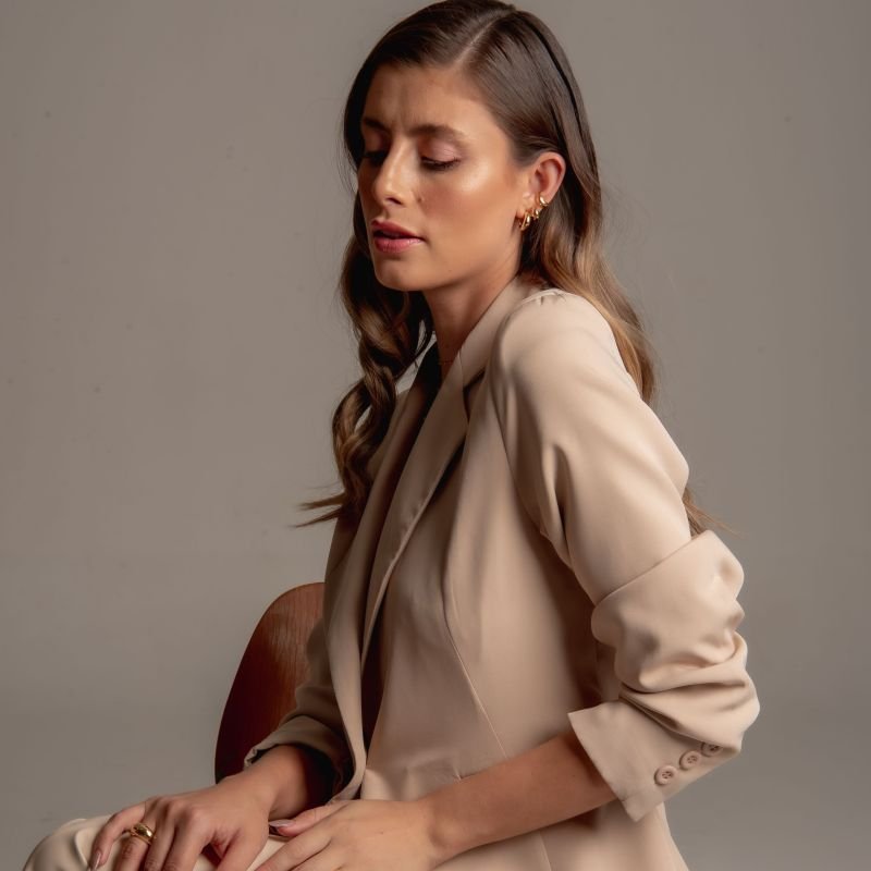 ARGOLA SIENA PP BANHADO A OURO 18K