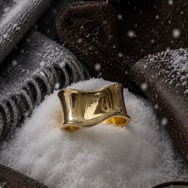 BRACELETE AVALANCHE BANHADO A OURO 18K