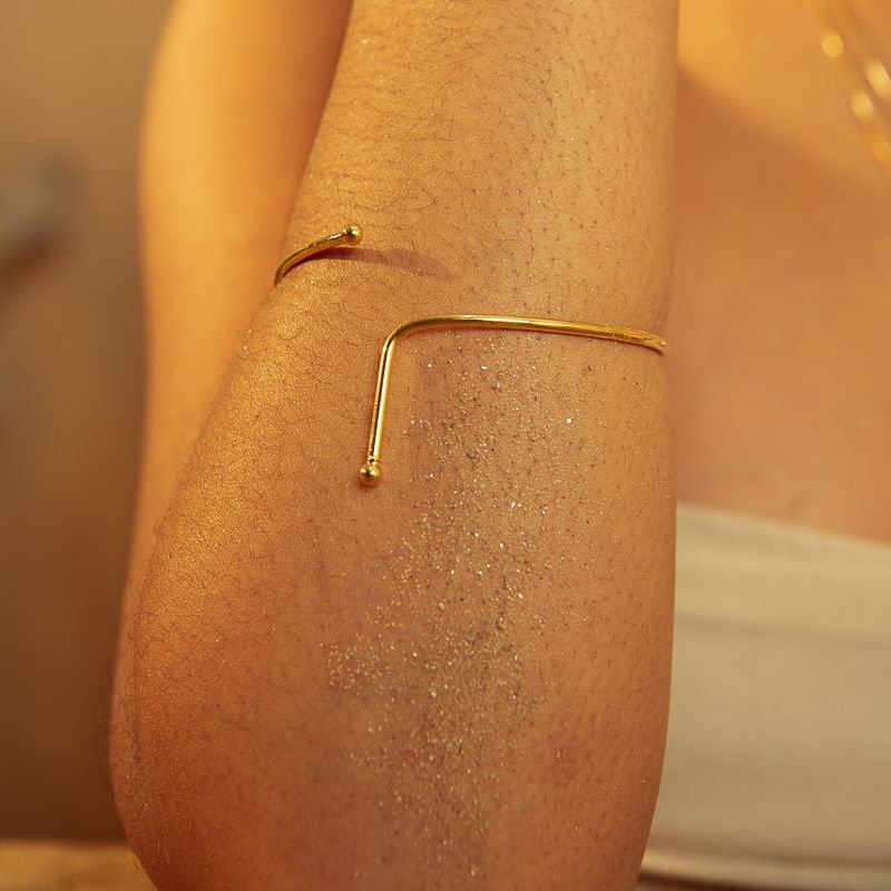 BRACELETE CARNAVAL BANHADO A OURO 18K