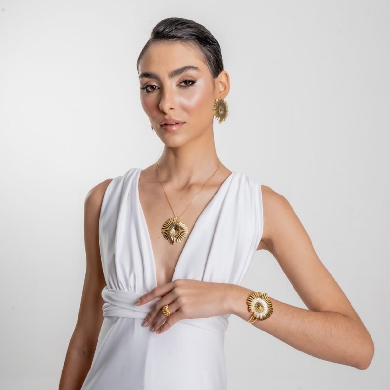 BRACELETE FLUIR BANHADO A OURO 18K