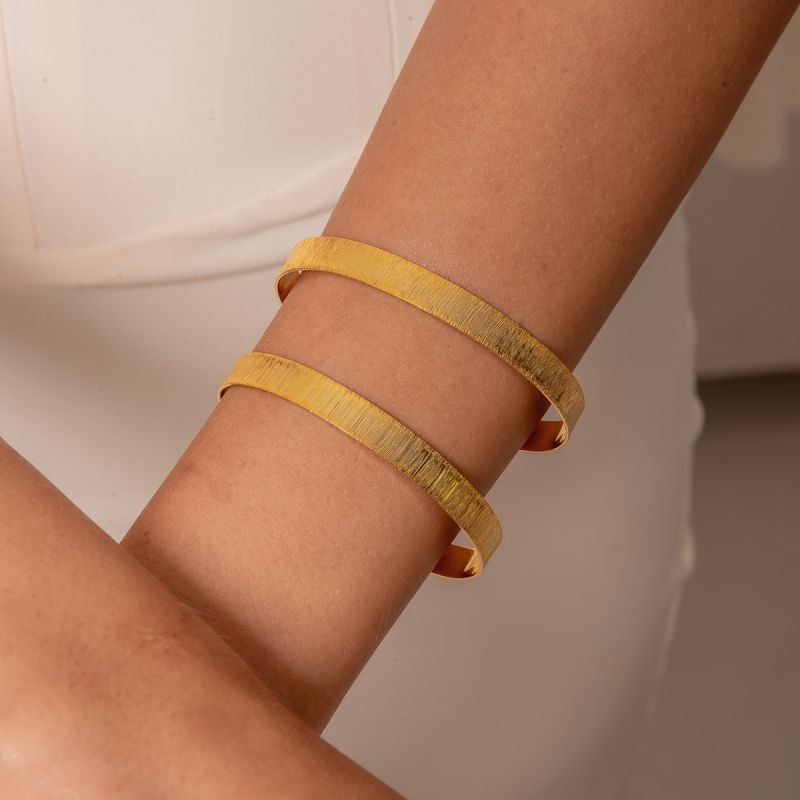 BRACELETE OLYMPIA BANHADO A OURO 18K