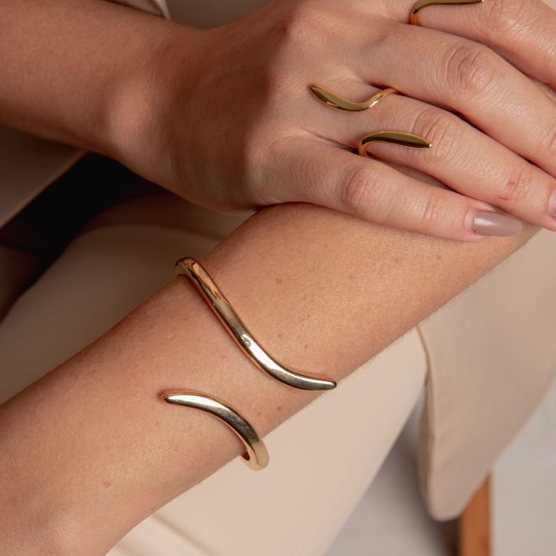 BRACELETE PALITO BANHADO A OURO 18K