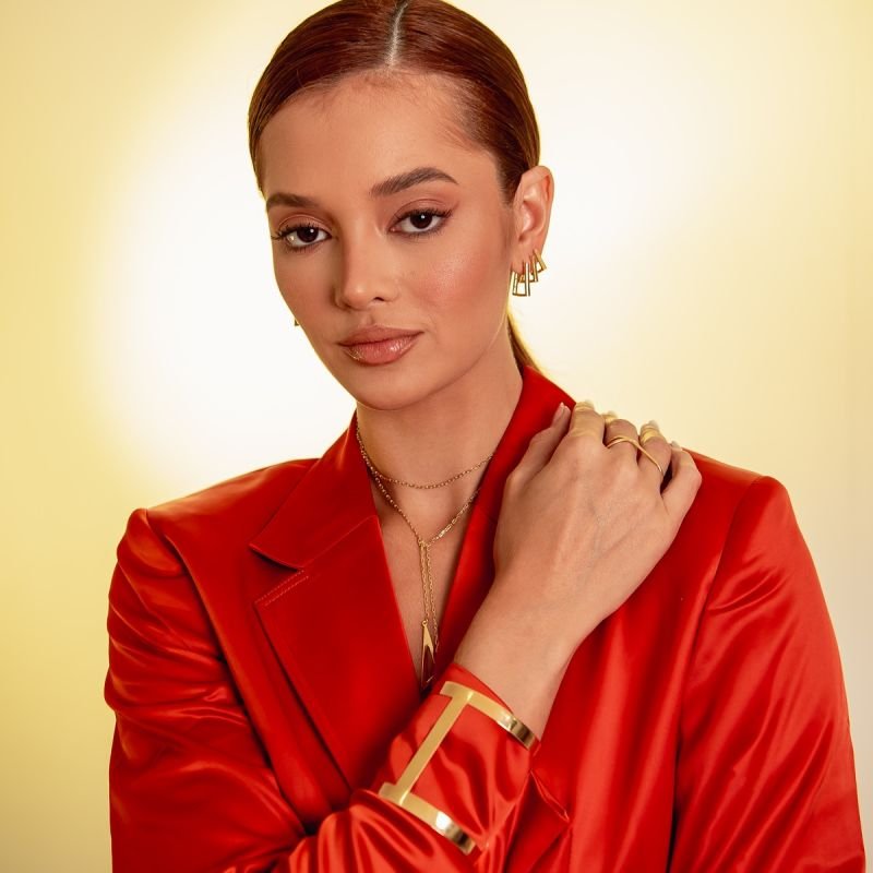 BRACELETE SCARLAT BANHADO A OURO 18K