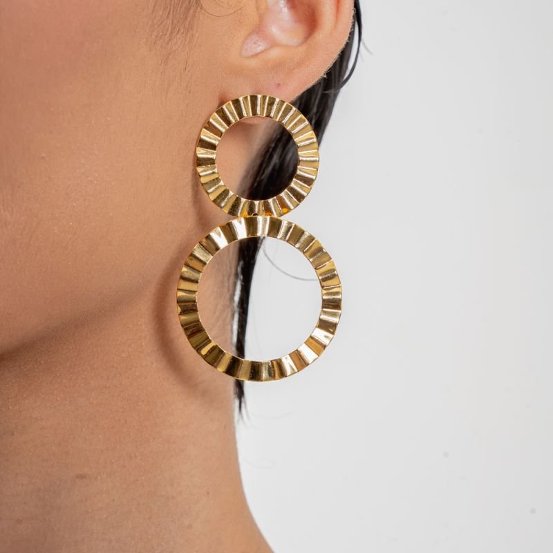 BRINCO ELLO BANHADO A OURO 18K