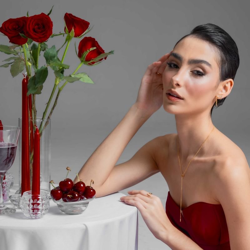 BRINCO PALITO COM ZIRCÔNIA BANHADO A OURO 18K