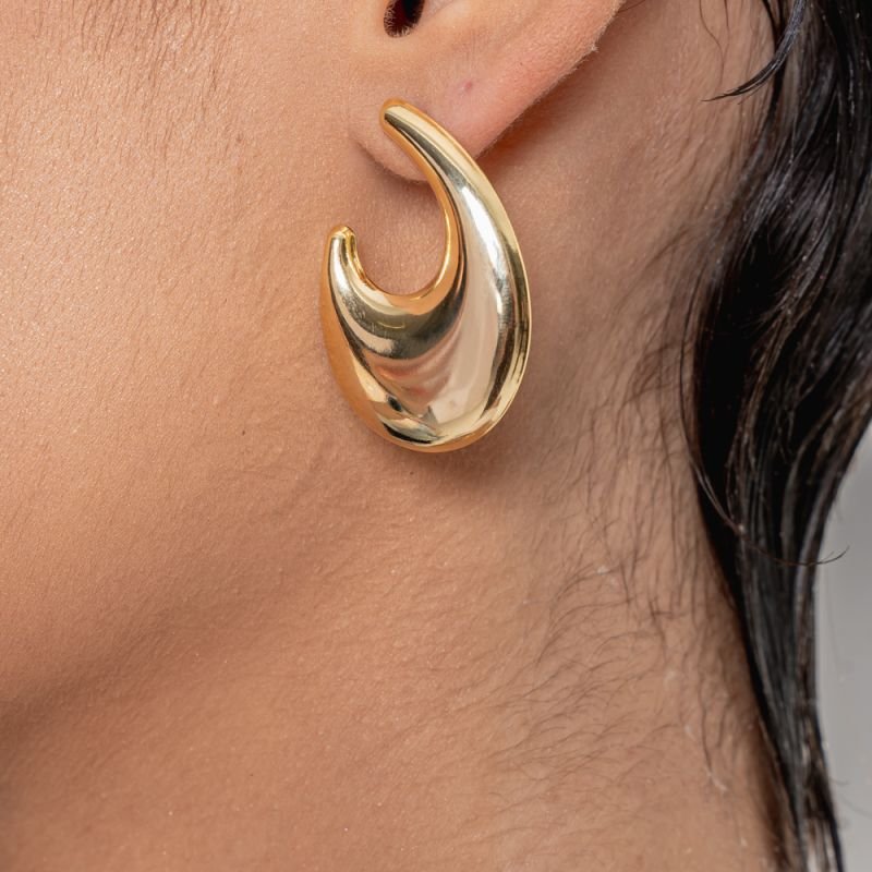 BRINCO SOLENE BANHADO A OURO 18K