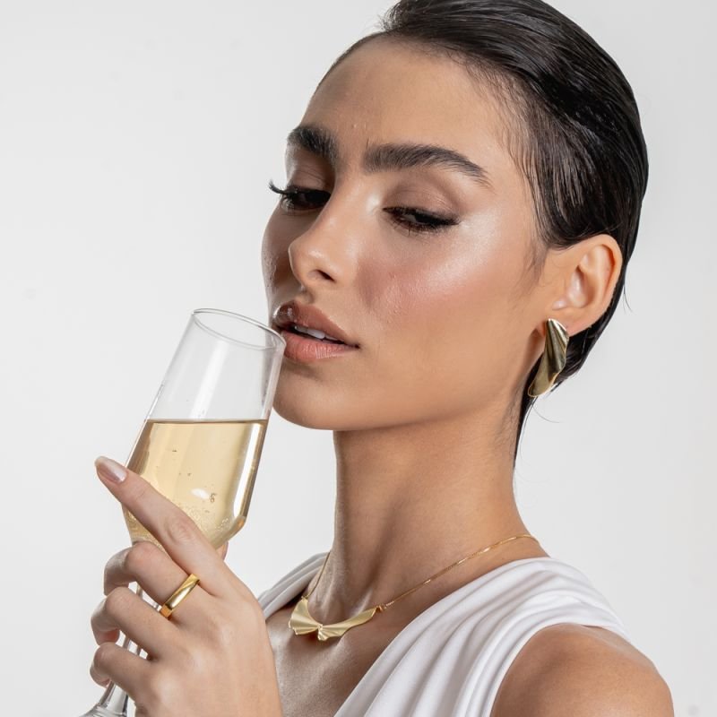 BRINCO TERNURA BANHADO A OURO 18K