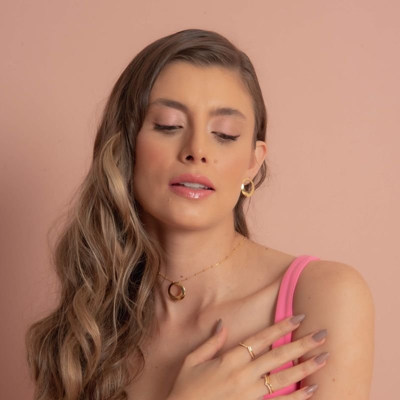 BRINCO VINTAGE BANHADO A OURO 18K