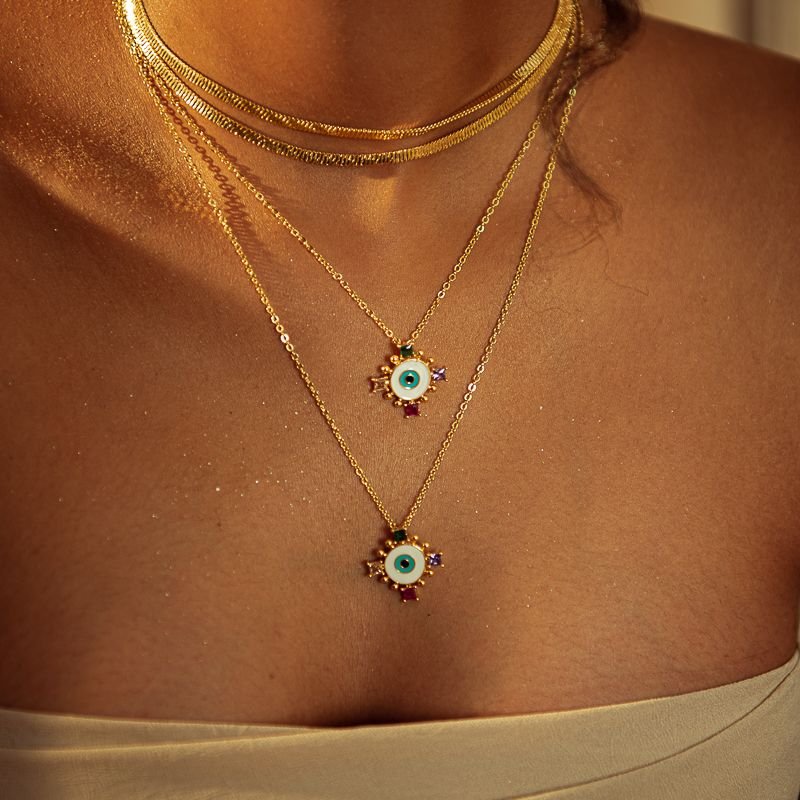 CHOKER BAGUETE LAMINADA DOURADO FOLHEADO