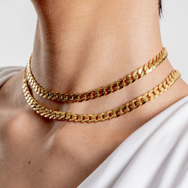 CHOKER DETAIL BANHADO A OURO 18K