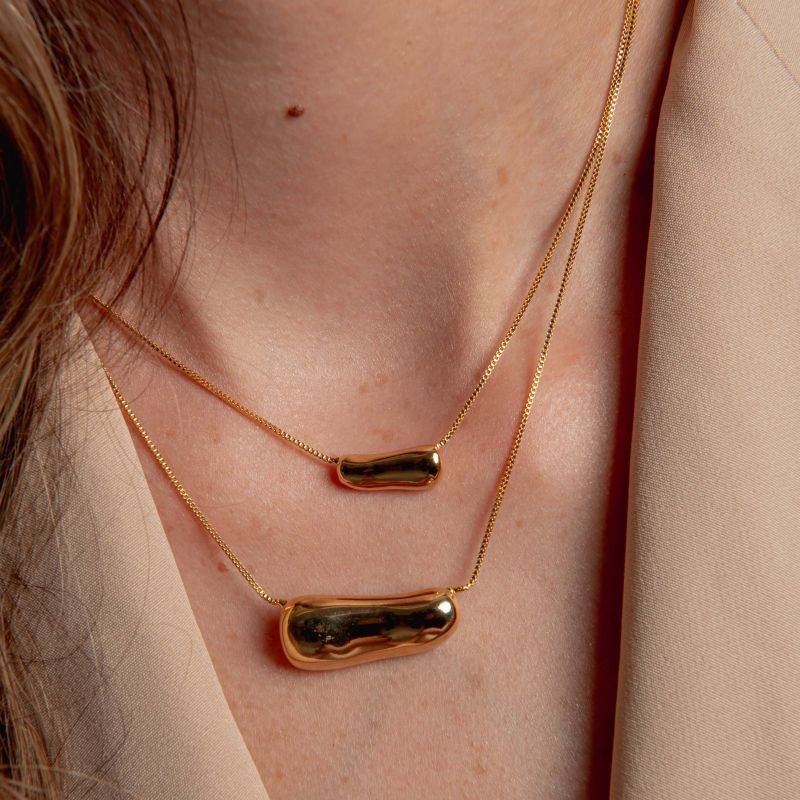 COLAR SUBLIME P BANHADO A OURO 18K