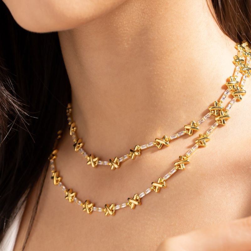 COLAR VERONA BANHADO A OURO 18K