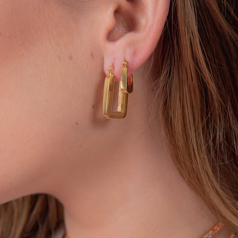 ARGOLA HANDBAG MINI DOURADO FOLHEADO