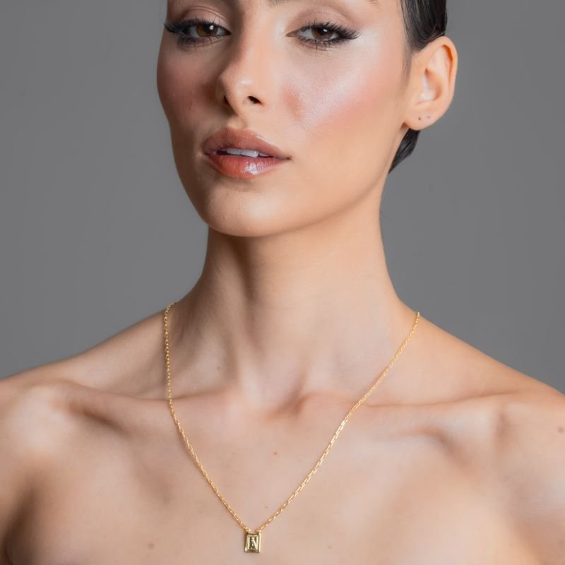 ESCAPULARIO N. SENHORA APARECIDA E CRUZ SAGRADA BANHADO A OURO 18K