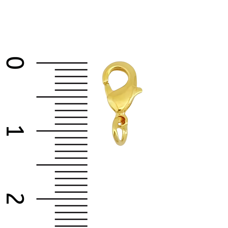 FECHO LAGOSTA P 10UND. DOURADO