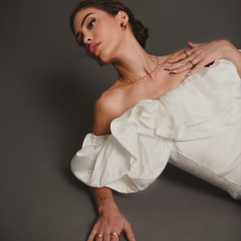 CHOKER ZIG ZAG BANHADO A OURO 18K