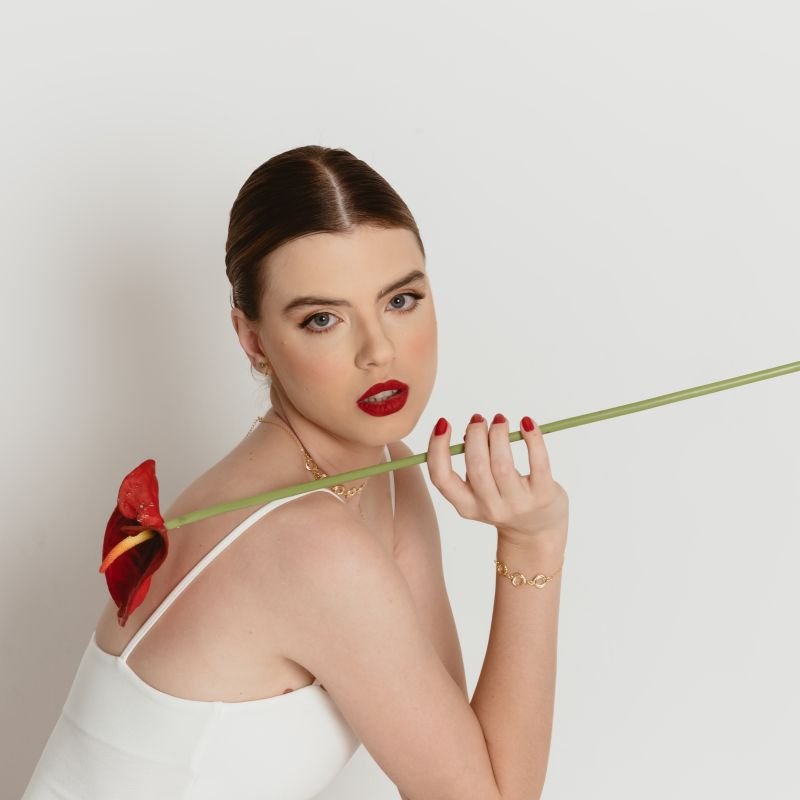 PULSEIRA NINHOS BANHADO A OURO 18K