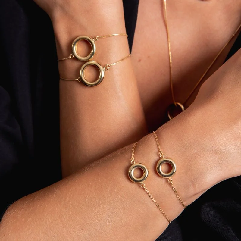 PULSEIRA ONIRIQUE BANHADO A OURO 18K