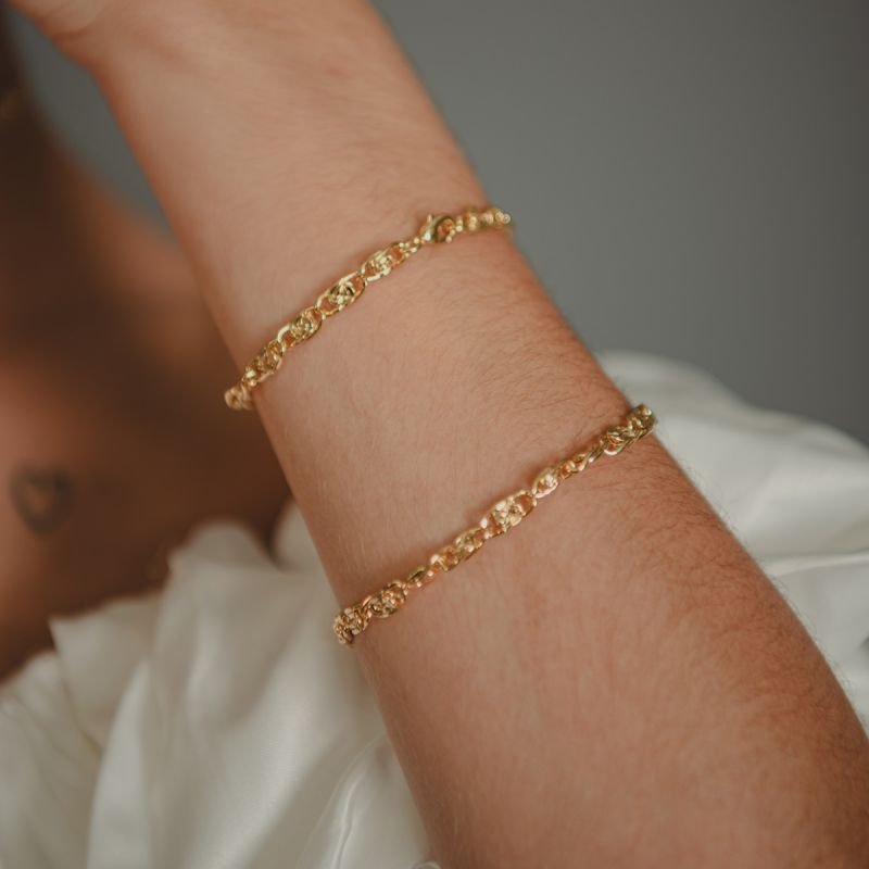 PULSEIRA ONLY DOURADO FOLHEADO